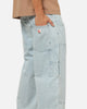 Carre Baggy Work Jeans Light Blue Wash