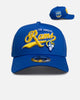New Era Los Angeles Rams "NFL OTC Script" 9Forty A-Frame Snapback Open Blue