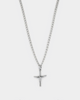 Saint Morta Crucifix Pendant White Gold