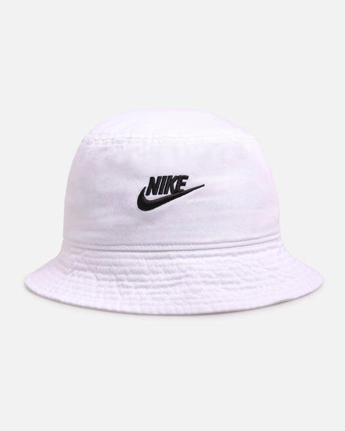 Nike Apex Futura Washed Bucket Hat White/Black