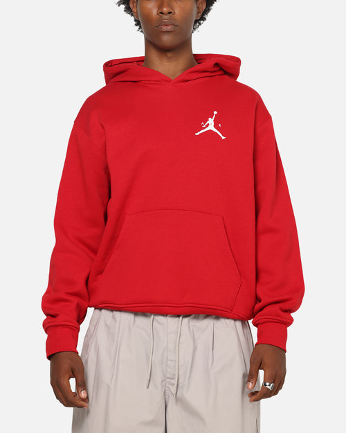 Jordan Jumpman Fleece Pullover Hoodie Gym Red/White