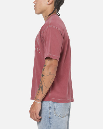Market Big Stitch T-Shirt Oxblood