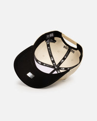 New Era Wests Tigers 'Chrome Black' 9FORTY A-Frame Snapback White/Black