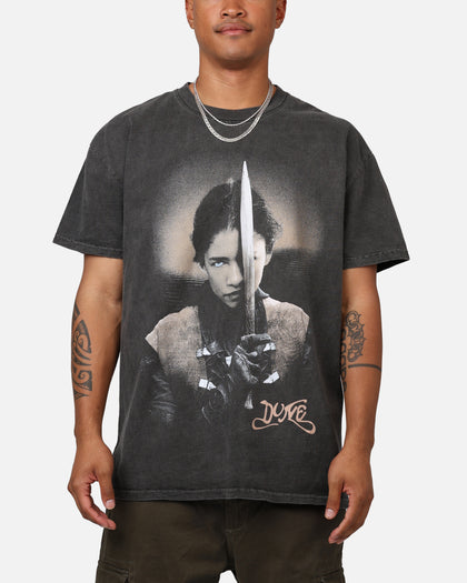 73Studio X Dune Chani Heavyweight T-Shirt Black Wash