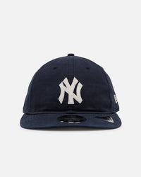 New Era New York Yankees 'Felt Logo' 9FIFTY Retro Crown Strapback Navy