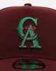 New Era Los Angeles Angels 'Frosted Burgundy' 9FORTY A-Frame Snapback Burgundy