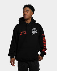 Rats Get Fat Baphomet Hoodie Black