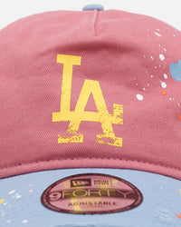 New Era Los Angeles Dodgers 'Seasoned' 9FORTY A-Frame Strapback Pink/Blue
