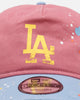 New Era Los Angeles Dodgers 'Seasoned' 9FORTY A-Frame Strapback Pink/Blue