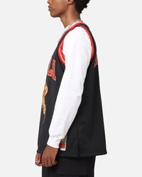 Mitchell & Ness Philadelphia 76ers Allen Iverson 1996 Swingman Jersey Black/Gold