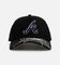 New Era Atlanta Braves 'Spider Web Visor' 9FORTY A-Frame Snapback Black