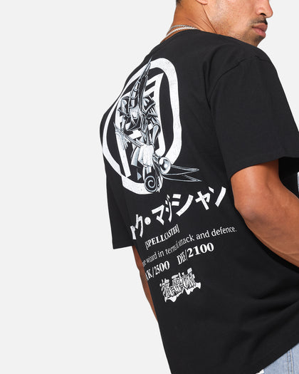 73Studio X Yu-Gi-Oh! Dark Magician Card Heavyweight T-Shirt Black