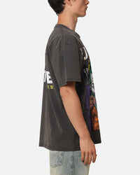 73Studio X DC Batman The Joker Vote For Me Heavyweight T-Shirt Black Wash