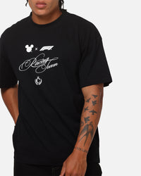 Culture Kings Disney x Formula 1® Mickey Helmet Vintage T-Shirt Black