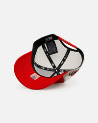 New Era Ohio State Buckeyes 'Hand Signals' 9FORTY A-Frame Trucker Snapback Official Team Colors