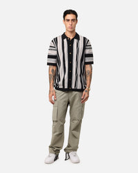 XXIII Coogee Button Up Shirt Black/Grey