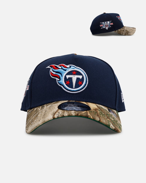 New Era Tennessee Titans 'Realtree Visor' 9FORTY A-Frame Snapback Official Team Color