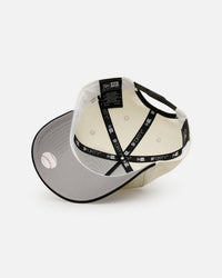 New Era San Diego Padres 'Easy Chrome Black' 9FORTY A-Frame Snapback Chrome/Black