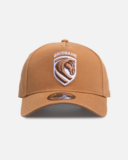 New Era Brisbane Broncos 'NRL 2026' 9FORTY A-Frame Snapback Med Beige