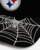 New Era Pittsburgh Steelers 'Spider Web Visor' 9FORTY A-Frame Snapback Black