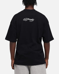 Ed Hardy Lightning T-Shirt Black