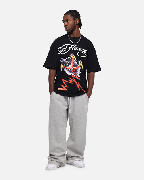 Ed Hardy Lightning T-Shirt Black
