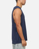 Bleacher Athletic Canberra Raiders NRL Adult Muscle T-Shirt Navy