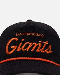 47 Brand San Francisco Giants 'MLB Opening Day' Corduroy Crossrope Hitch Snapback Black