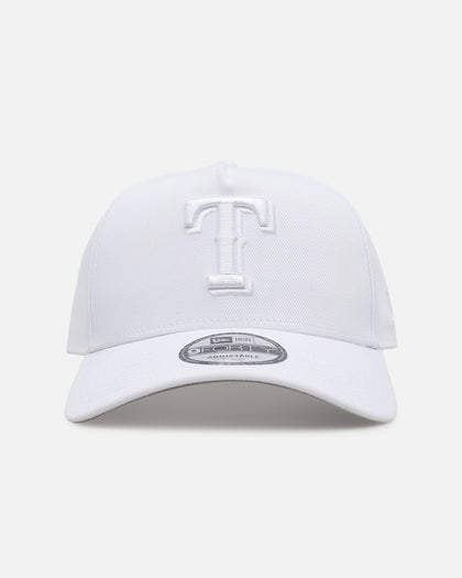 New Era Texas Rangers 'Easy White' 9FORTY A-Frame Snapback White/White
