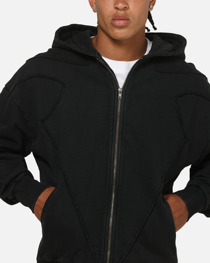 Saint Morta Divinity Zip Hoodie Vintage Black