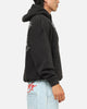 Ed Hardy Double Horns Hoodie Black Acidwash