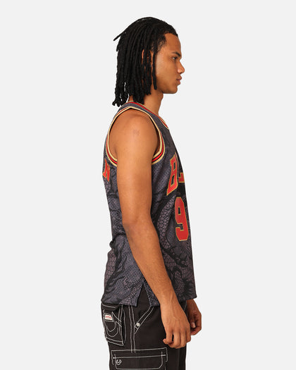 Mitchell & Ness Chicago Bulls Dennis Rodman '97-98 Year of the Dragon Swingman Jersey Black/Red