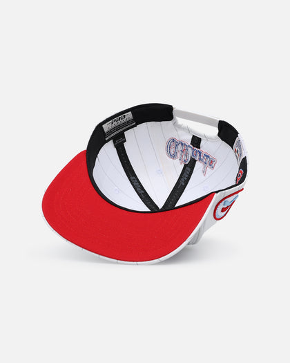 Pro Standard Atlanta Braves Wool Snapback Eggshell/Yellow