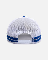 New Era Canterbury-Bankstown Bulldogs 'NRL 26 Retro Trucker' 9FORTY A-Frame Snapback Original Team Colours