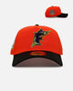 New Era Florida Marlins 'Halloween' 9FORTY A-Frame Snapback Orange/Black