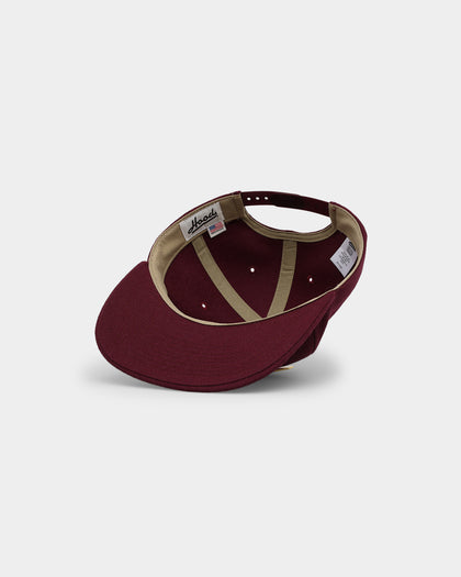 Hood X Culture Kings Las Vegas Collab Original Snapback Maroon