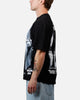 73Studio Star Wars Stand Off Glitter T-Shirt Black Acidwash