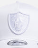 New Era Las Vegas Raiders 'Optic White' 9FORTY A-Frame Snapback Optic White