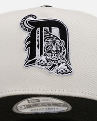 New Era Detroit Tigers 'Chrome Black' 9FORTY A-Frame Snapback Chrome/Black