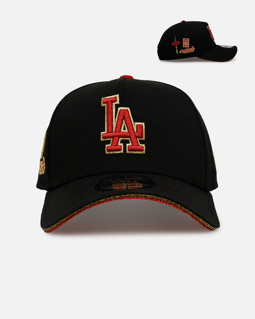 New Era Los Angeles Dodgers 'Longevity' 9FORTY A-Frame Snapback Black/Red