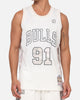 Mitchell & Ness Chicago Bulls Dennis Rodman #91 Snow Camo Energy Swingman Jersey Vintage White