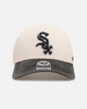 47 Brand Chicago White Sox 'Washed Black Visor' 47 Offside Snapback Natural