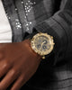 Guess Mainline Majestic Crystal Watch Gold/Green