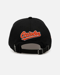 Pro Standard Baltimore Orioles 'Team Color Suede' Pro Pinch Strapback Official Team Color