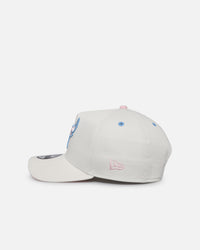 New Era Chicago Bulls 'Easter Pastel' 9FORTY A-Frame Snapback Chrome White