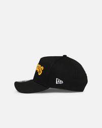 New Era Pittsburgh Steelers 'Upside Down Logo' 9FORTY A-Frame Snapback Black