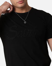 Saint Morta El Duplo Scribere T-Shirt Black