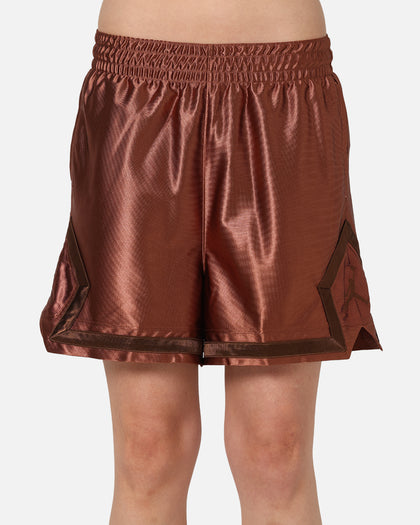 Jordan Women's Dri-FIT 4" Diamond Shorts Metallic Red