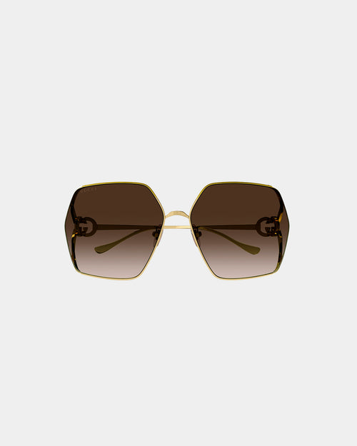 Gucci GG1322SA-002 Sunglasses Gold