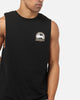 Bleacher Athletic South Sydney Rabbitohs NRL Adult Muscle T-Shirt Black
